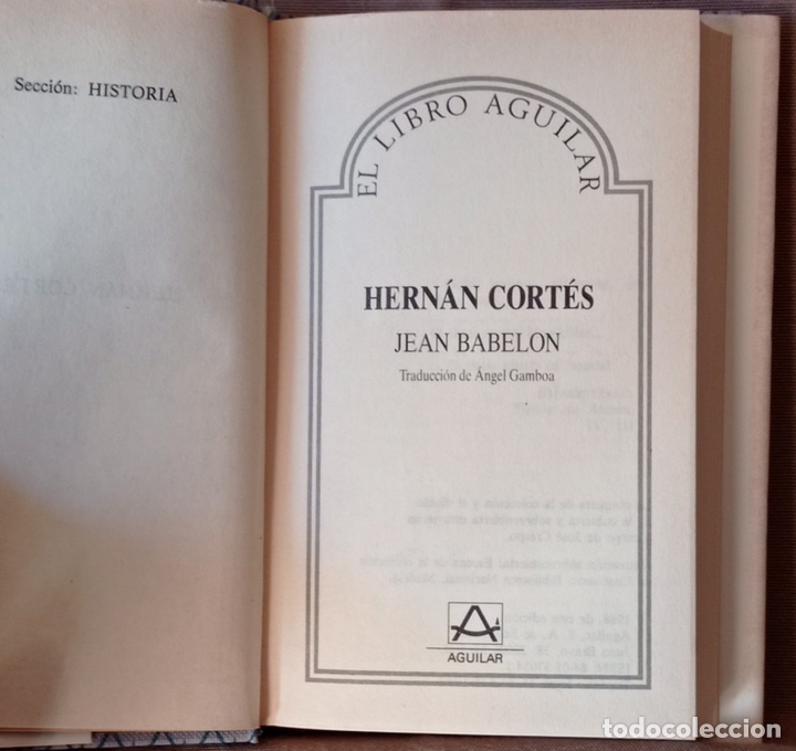 Libros de segunda mano: Hern&aacute;n Cort&eacute;s. Jean Babelon.//ENVIO GRATIS - Foto 4
