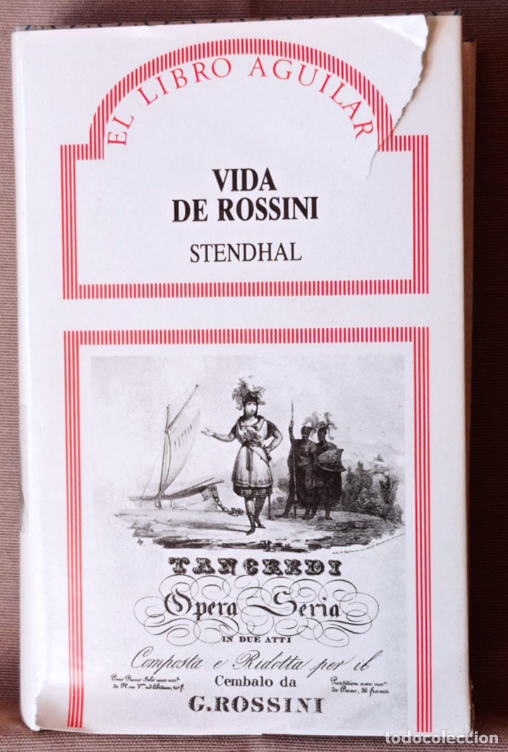 Libros de segunda mano: Vida de Rossini. Stendhal.//ENVIO GRATIS - Foto 1