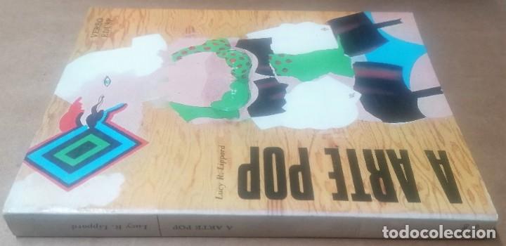 Libros de segunda mano: Lucy R. Lippard, A arte pop, So Paulo, 1976, - Foto 2