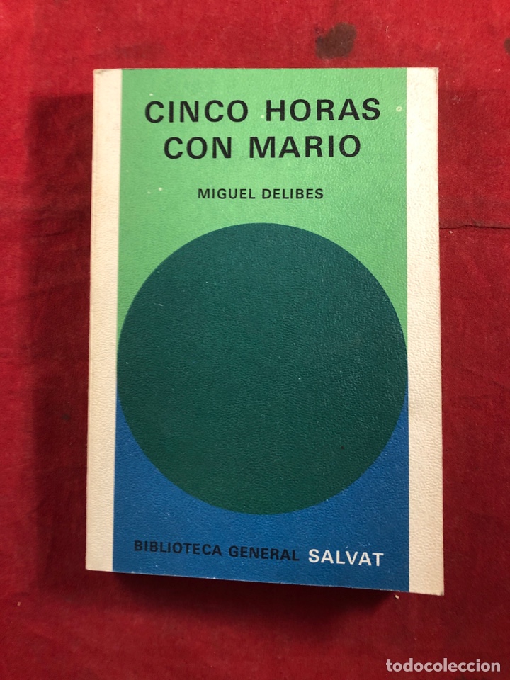 Libros de segunda mano: CINCO HORAS CON MARIO - Foto 1