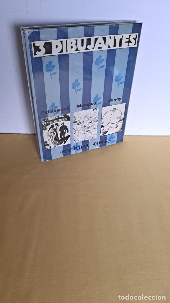 Libros de segunda mano: PIDELASERRA, MOMPOU Y JUNOY - 3 DIBUJANTES - EDITORIAL TABER 1970 - Foto 1