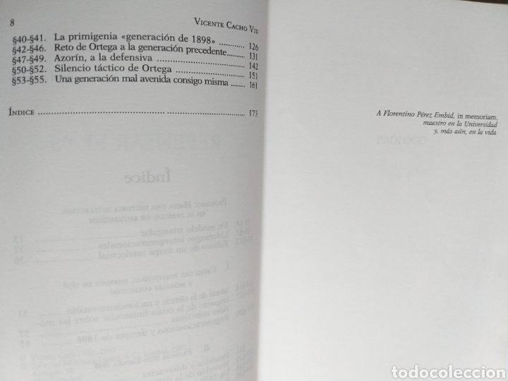 Libros de segunda mano: Repensar el noventa y ocho. Vicente Cacho viu - Foto 8