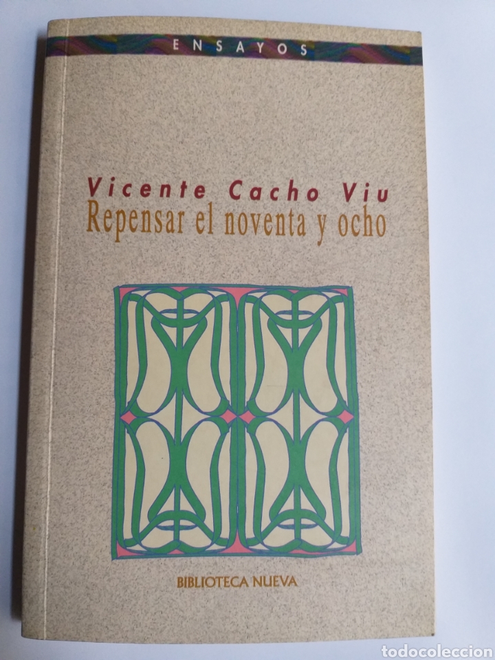 Libros de segunda mano: Repensar el noventa y ocho. Vicente Cacho viu - Foto 1