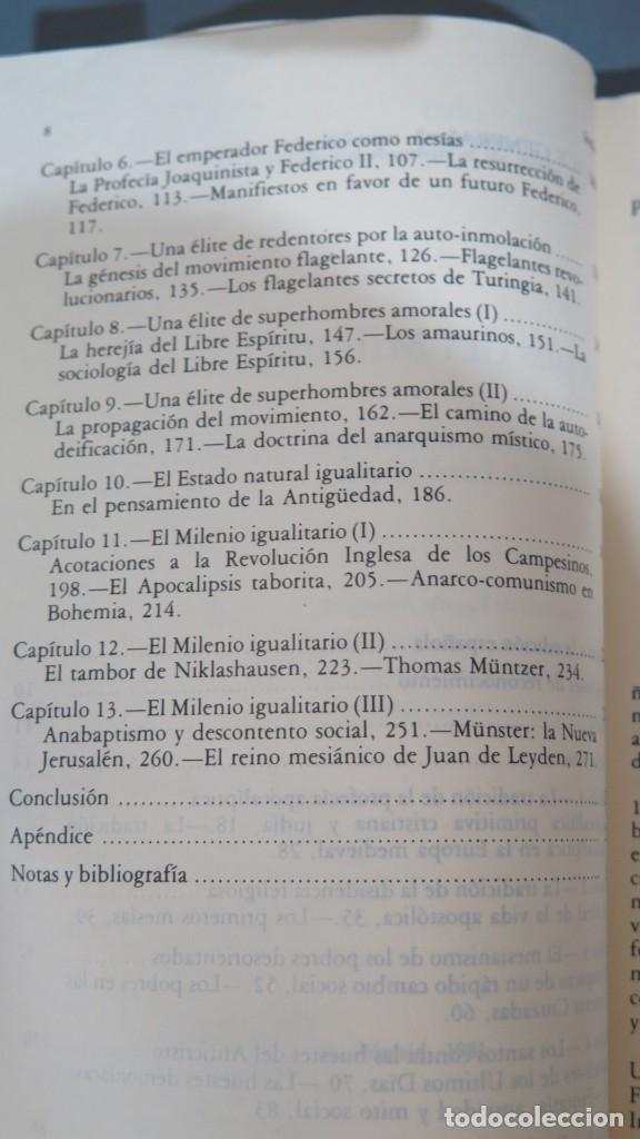 Libros de segunda mano: EN POS DEL MILENIO. NORMAN COHN - Foto 3