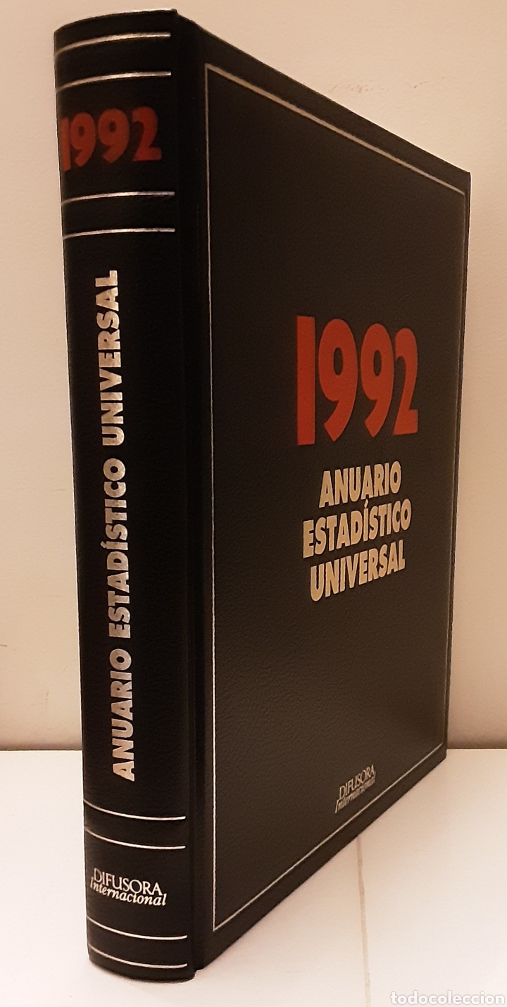 Libros de segunda mano: Anuario Estad&iacute;stico Universal, 1992. Difusora Internacional, 1993 - Foto 1