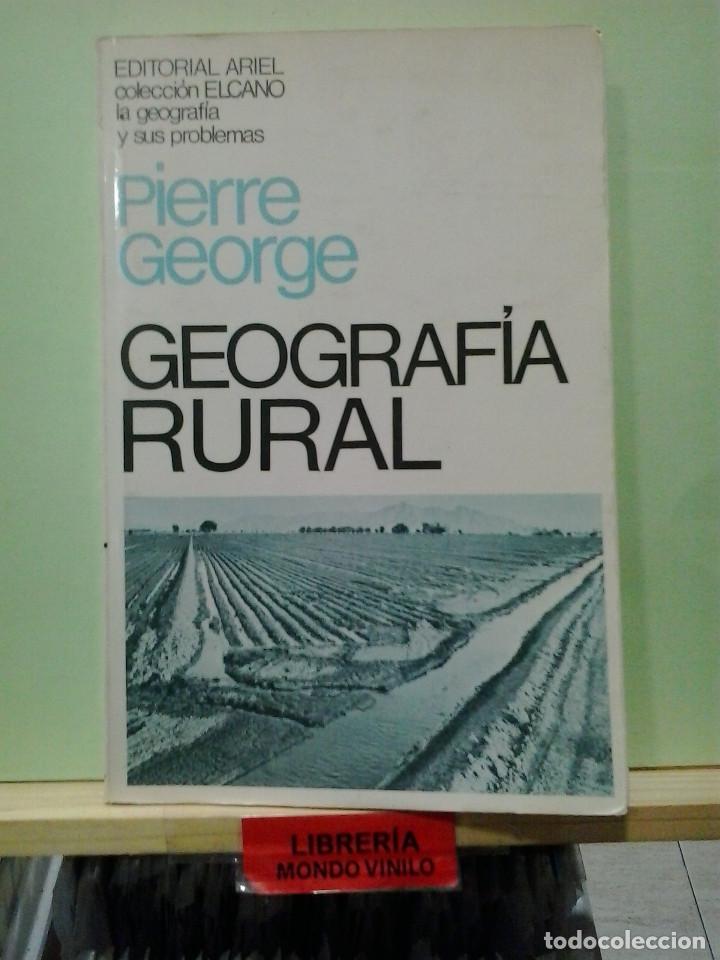 Libros de segunda mano: Geograf&iacute;a rural. Pierre George - Foto 1