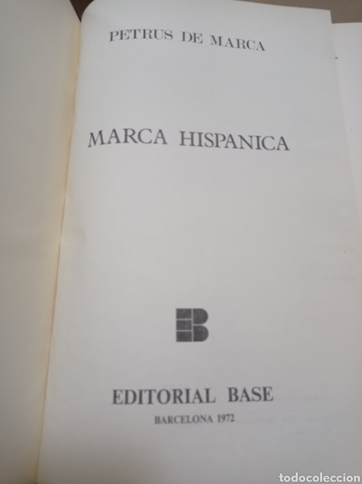 Libros de segunda mano: MARCA HISP&Aacute;NICA - PETRUS DE MARCA - EDITORIAL BASE - Foto 13