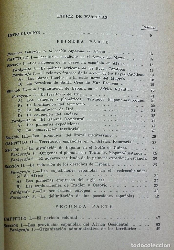 Libros de segunda mano: Espa&ntilde;a en el Continente Africano. Mario Miranda D&iacute;az - Foto 2