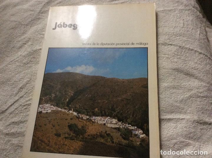 Second hand books: JABEGA. REVISTA DE LA DIPUTACION PROVINCIAL DE MALAGA n&ordm; 16 cueva de los organos, canillas de aceitu