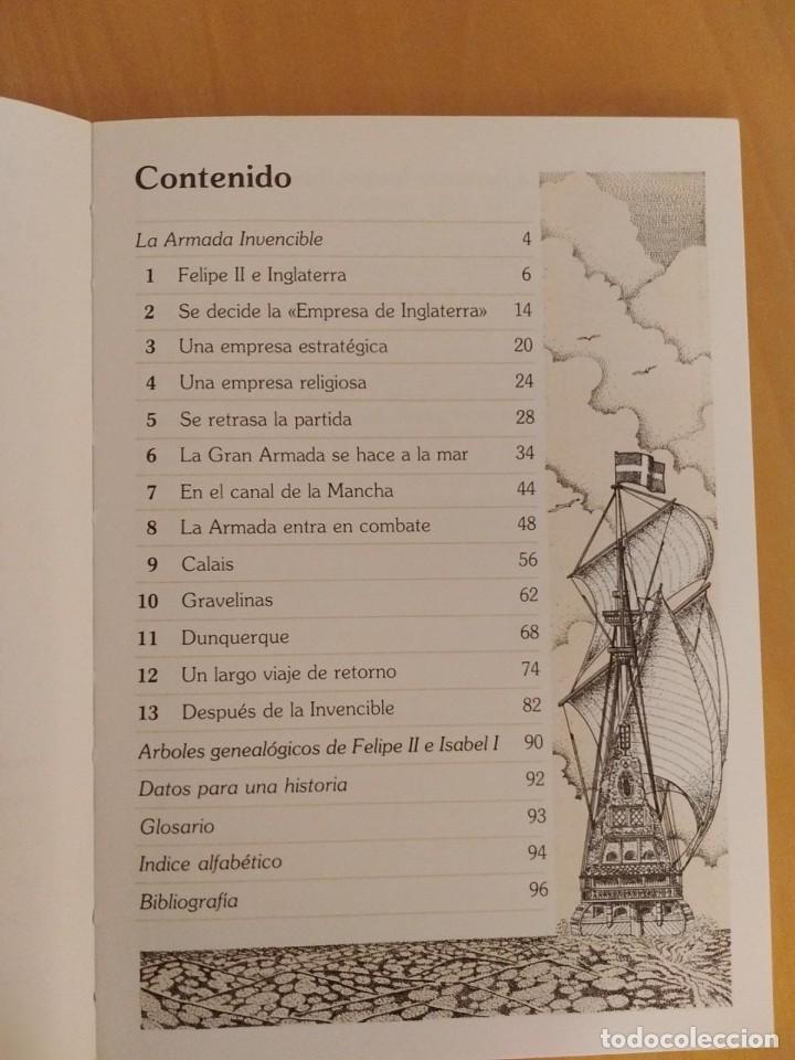 Libros de segunda mano: LA ARMADA INVENCIBLE (CARLOS G&Oacute;MEZ-CENTURION) - Foto 3