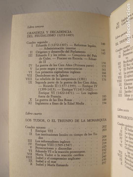 Libros de segunda mano: HISTORIA DE INGLATERRA.- ANDR&Eacute; MAUROIS.- C&Iacute;RCULO DE LECTORES. 1970 - Foto 3