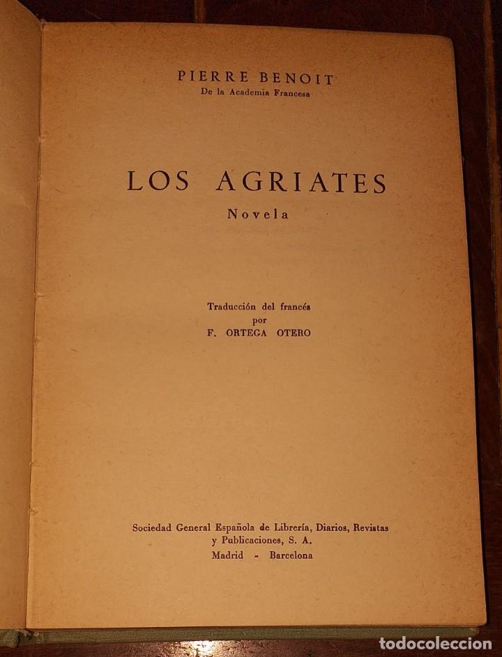 Libros de segunda mano: LOS AGRIATES, PIERRE BENOIT - Foto 2
