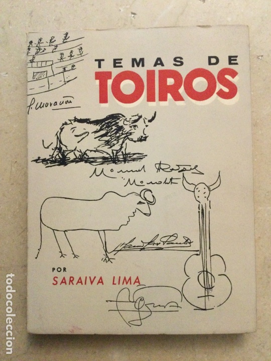 Libros de segunda mano: TEMAS DE TOIROS. Saraiva Lima