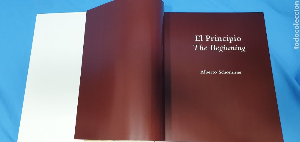 Libros de segunda mano: EL PRINCIPIO - THE BEGINNING - ALBERTO SCHOMMER - Foto 3