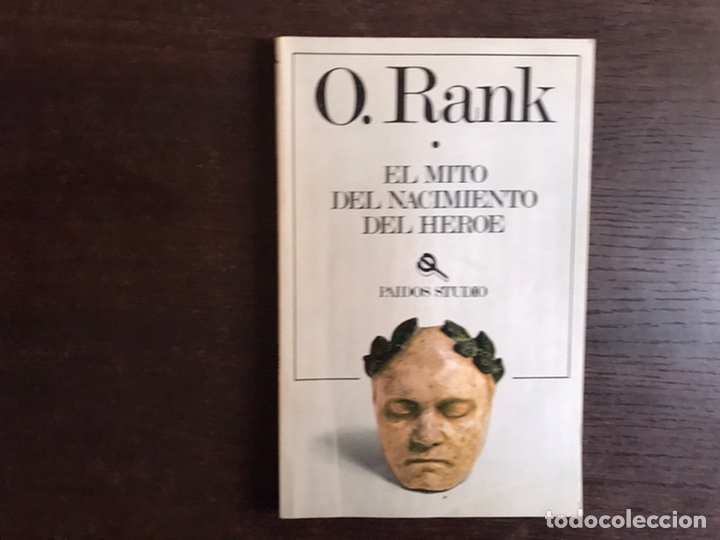 Libros de segunda mano: El mito del nacimiento del h&eacute;roe. Otto Rank. Paid&oacute;s studio - Foto 1