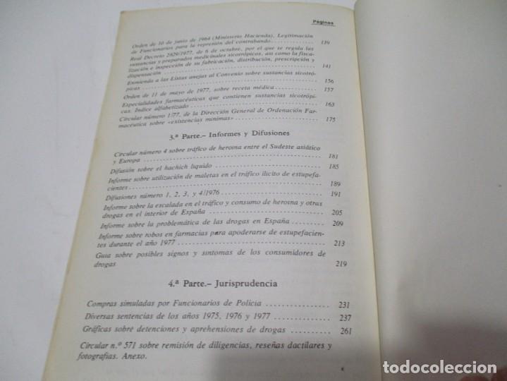 Libros de segunda mano: DISPOSICIONES E INFORMES SOBRE ESTUPEFACIENTES Y SICOTR&Oacute;PICOS W5304 - Foto 3