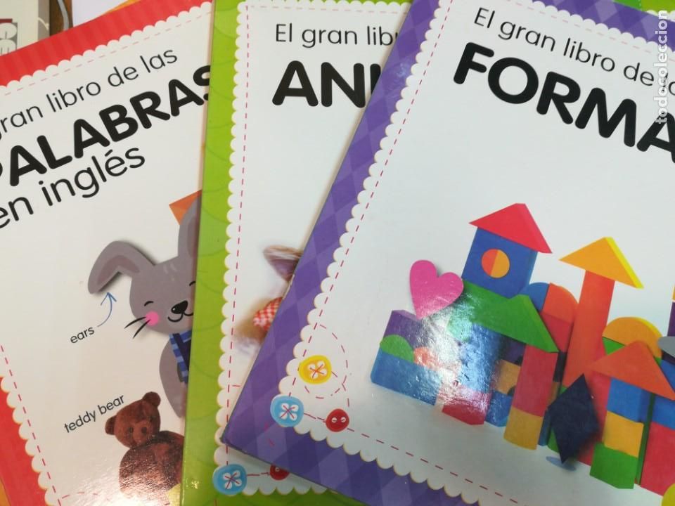 Libros de segunda mano: Crece aprendiendo. El libro de.... (las formas, los animales...) 6 Tomos SA2559 - Foto 1