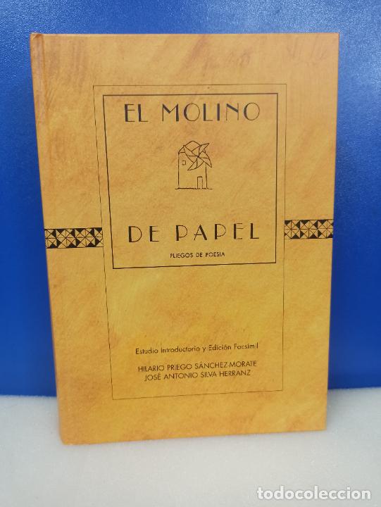 Libros de segunda mano: LIBRO CUENCA FACSIMIL EL MOLINO DE PAPEL PLIEGOS DE POESIA - Foto 1
