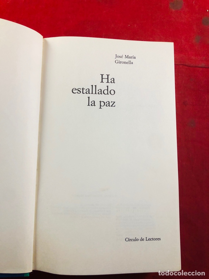 Libros de segunda mano: Ha estallado La Paz - Foto 2