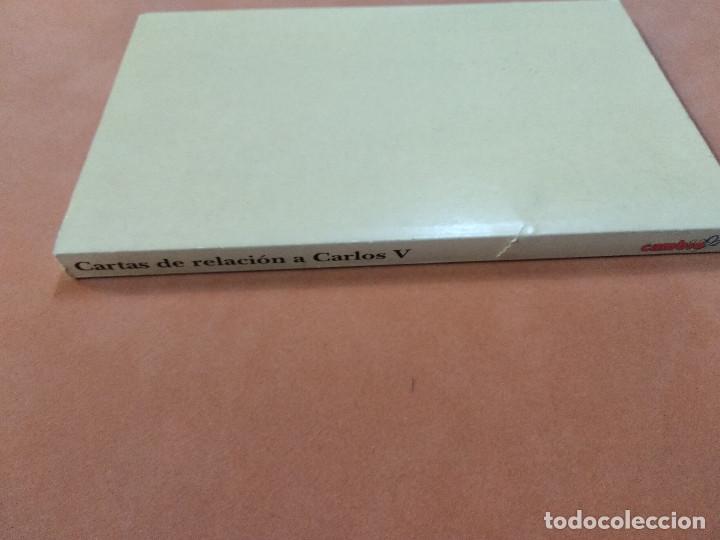 Libros de segunda mano: cartas de relaci&oacute;n a carlos V - hernan cortes - ACB - Foto 2