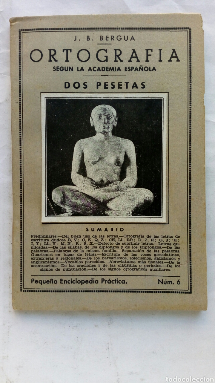 Libros de segunda mano: Ortograf&iacute;a. J. B. Bergua. - Foto 1