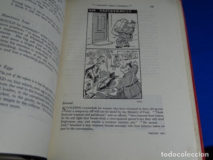Libros de segunda mano: I COULDEN&rsquo;T HELP LAUGHING ! CON DEDICATORIA DE 1944. - Foto 3