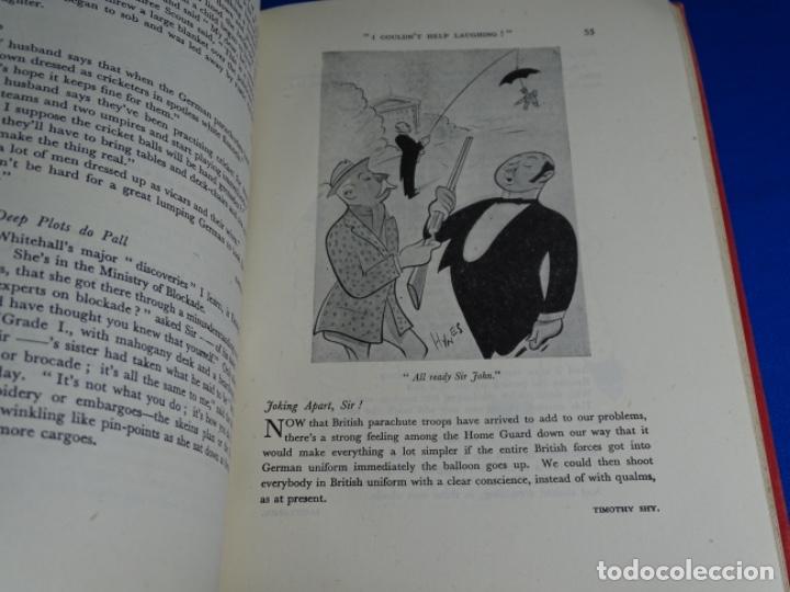 Libros de segunda mano: I COULDEN&rsquo;T HELP LAUGHING ! CON DEDICATORIA DE 1944. - Foto 5
