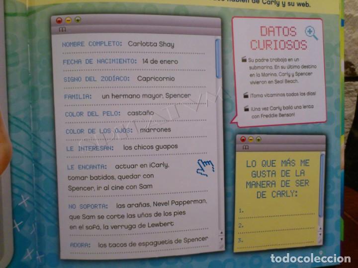 Libros de segunda mano: ICARLY - EL GRAN LIBRO DE iCARLY - I - CARLY - PRIMERA EDICION - 2011 - TAPAS DURAS - NUEVO - Foto 8