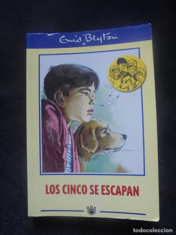 Libros de segunda mano: Libro Enid Blyton Los cinco se Escapan - Foto 1