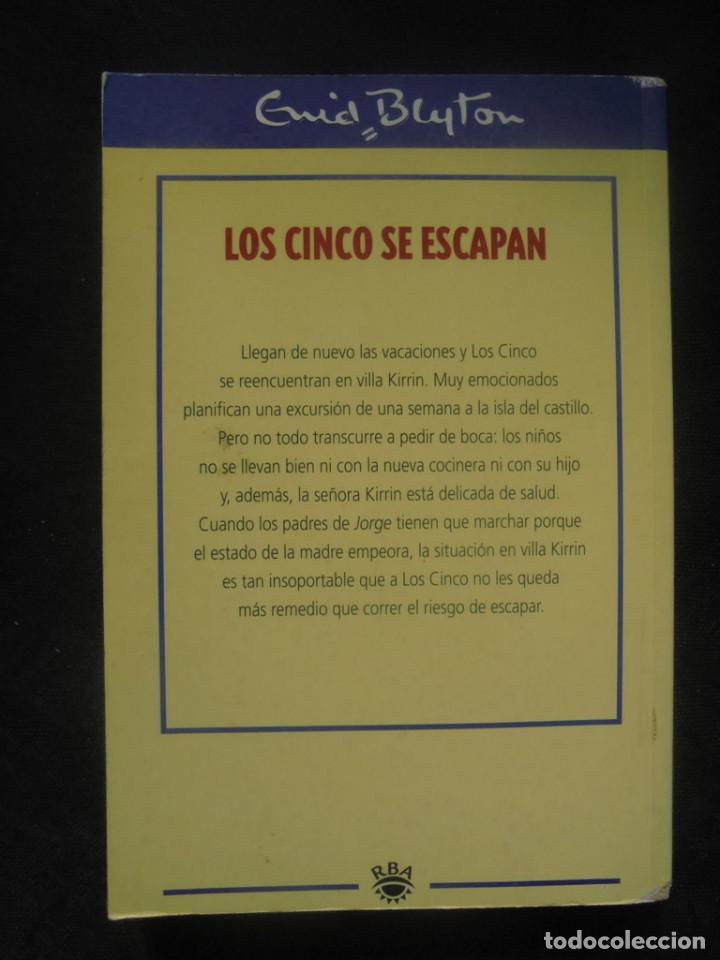 Libros de segunda mano: Libro Enid Blyton Los cinco se Escapan - Foto 3