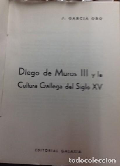 Libros de segunda mano: DIEGO DE MUROS III.....GALAXIA - Foto 2