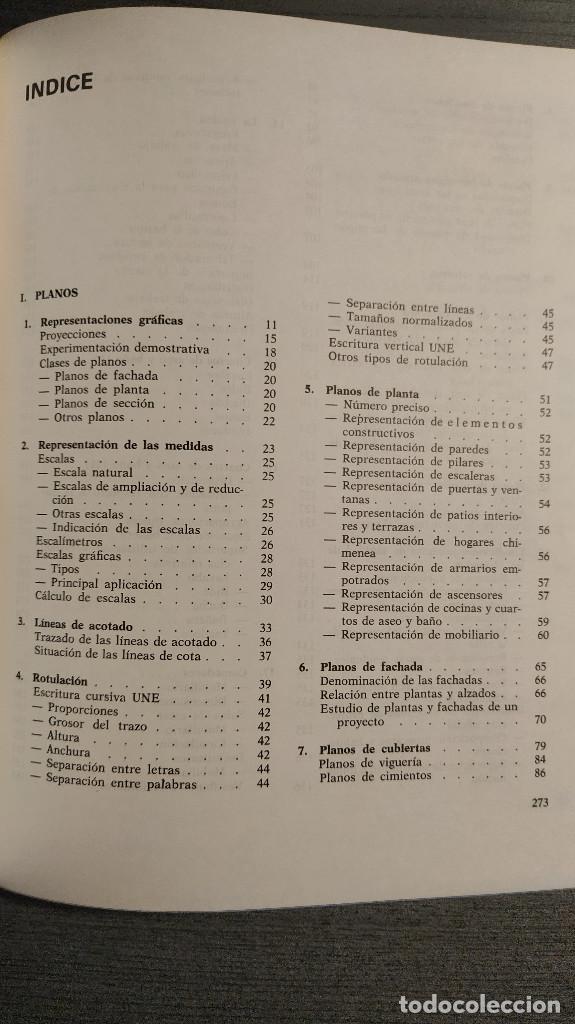 Libros de segunda mano: PLANOS Y CROQUIS DE EDIFICIOS . ENCICLOPEDIA CEAC DEL DELINEANTE 1977 - Foto 12