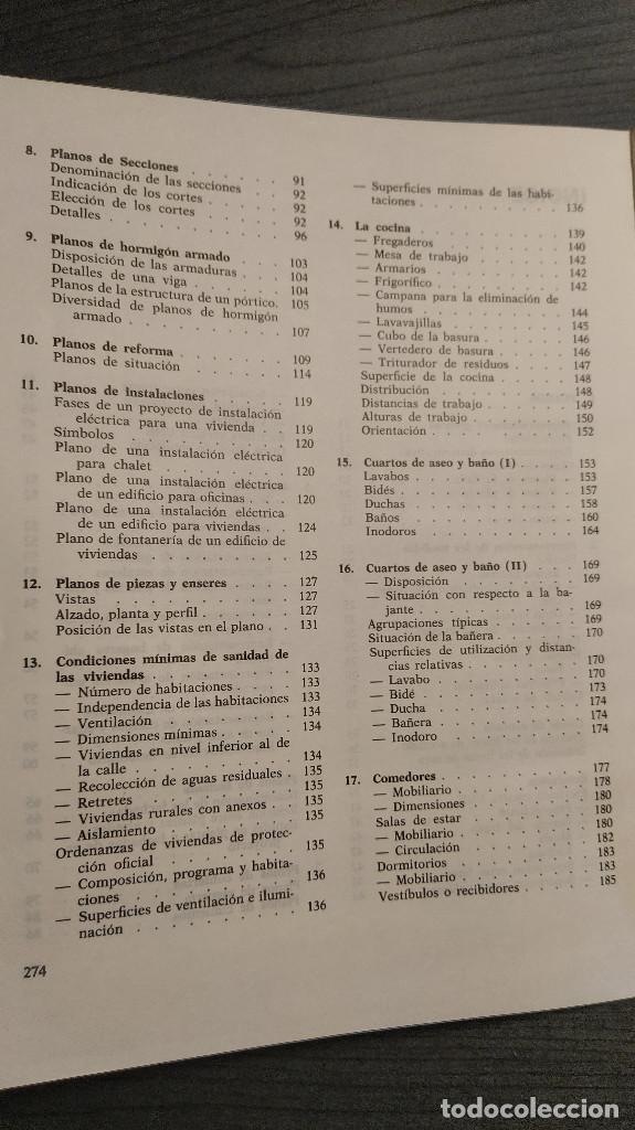 Libros de segunda mano: PLANOS Y CROQUIS DE EDIFICIOS . ENCICLOPEDIA CEAC DEL DELINEANTE 1977 - Foto 13
