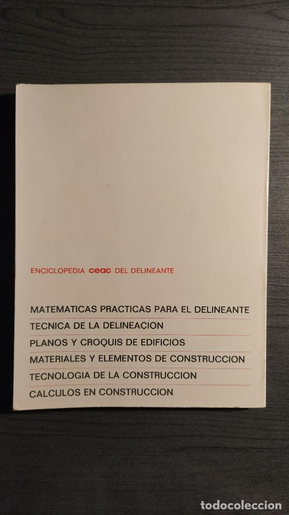 Libros de segunda mano: PLANOS Y CROQUIS DE EDIFICIOS . ENCICLOPEDIA CEAC DEL DELINEANTE 1977 - Foto 15