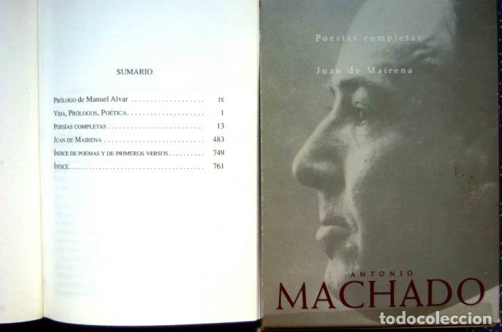 Libros de segunda mano: OBRAS SELECTAS - ANTONIO MACHADO, Editorial ESPASA. - Foto 2