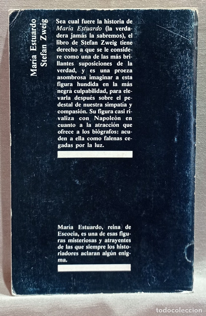 Libros de segunda mano: Mar&iacute;a Estuardo. Stefan Zweig. - Foto 3