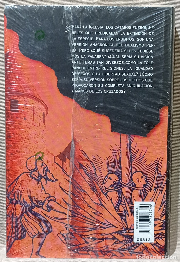 Libros de segunda mano: La verdadera historia de los c&aacute;taros. Anne Brenon. - Foto 2