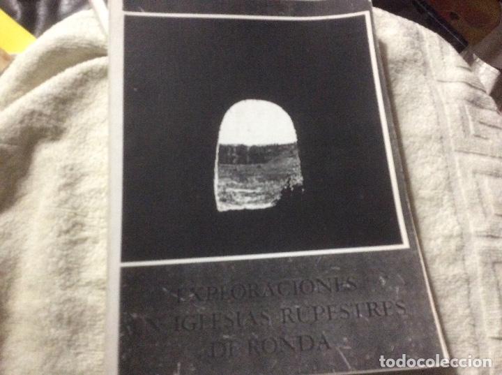 Livres d'occasion: EXPLORACIONES EN IGLESIAS RUPESTRES EN RONDA - RAFAEL PUERTA TRICAS Fotocopiado