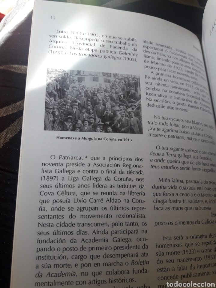 Libros de segunda mano: Manuel Murguia e a cultura galega - Foto 4