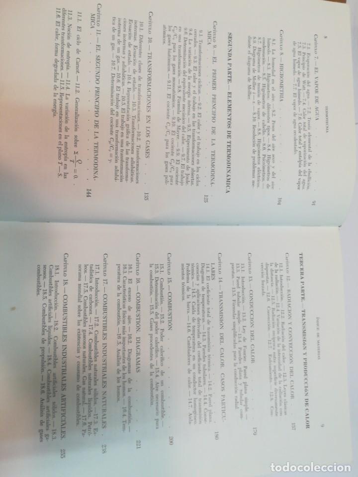 Libros de segunda mano: LUIS VICENTE DEL ARCO Termotecnia SA2621 - Foto 3