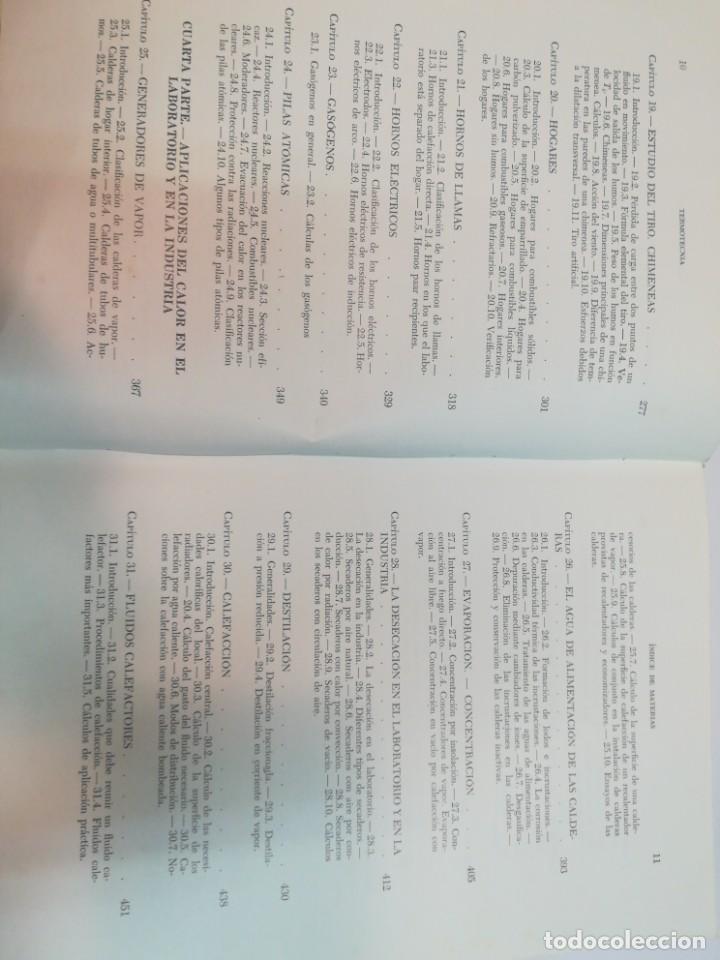 Libros de segunda mano: LUIS VICENTE DEL ARCO Termotecnia SA2621 - Foto 4