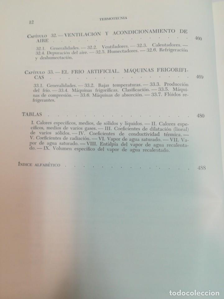 Libros de segunda mano: LUIS VICENTE DEL ARCO Termotecnia SA2621 - Foto 5