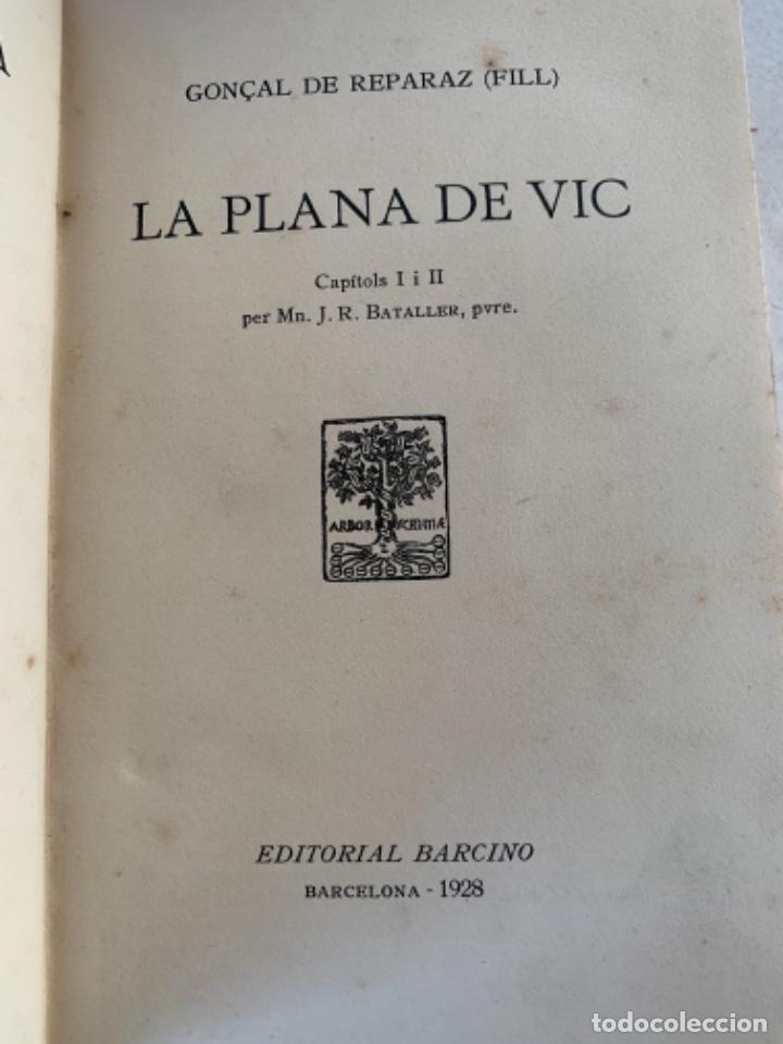 Libros de segunda mano: La plana de Vic, libro - Foto 1