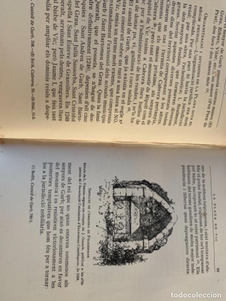 Libros de segunda mano: La plana de Vic, libro - Foto 2