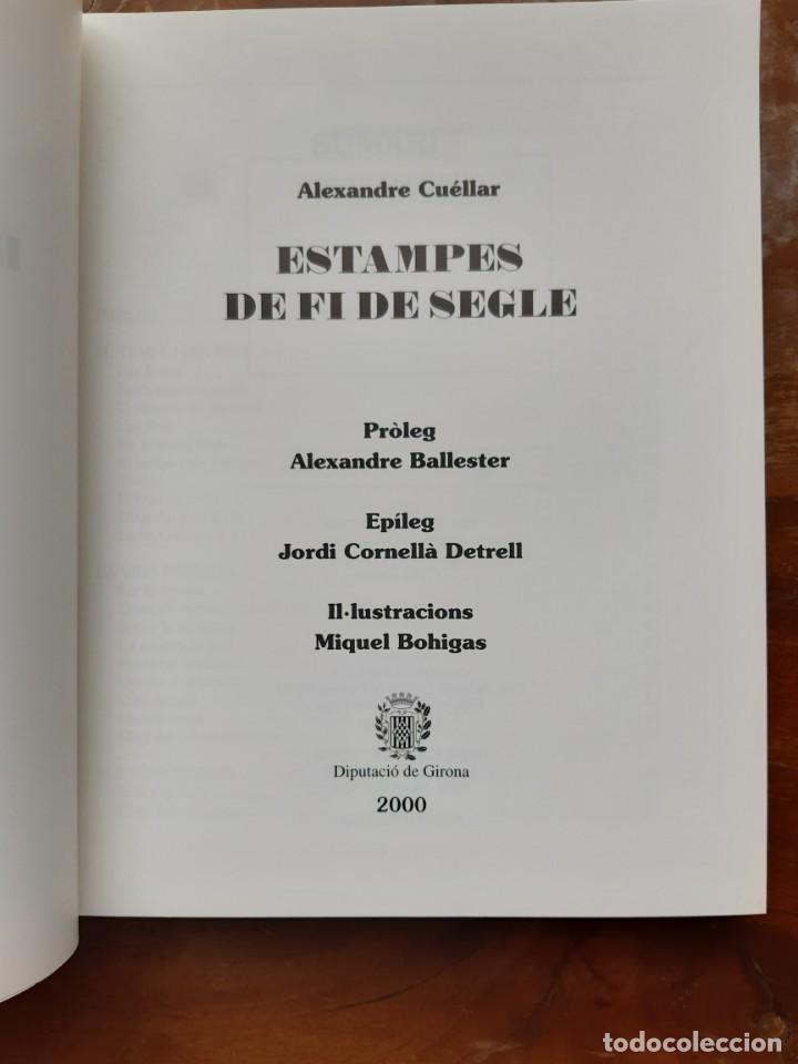 Libros de segunda mano: Estampes de fi de segle Alexandre Cu&eacute;llar - Foto 14
