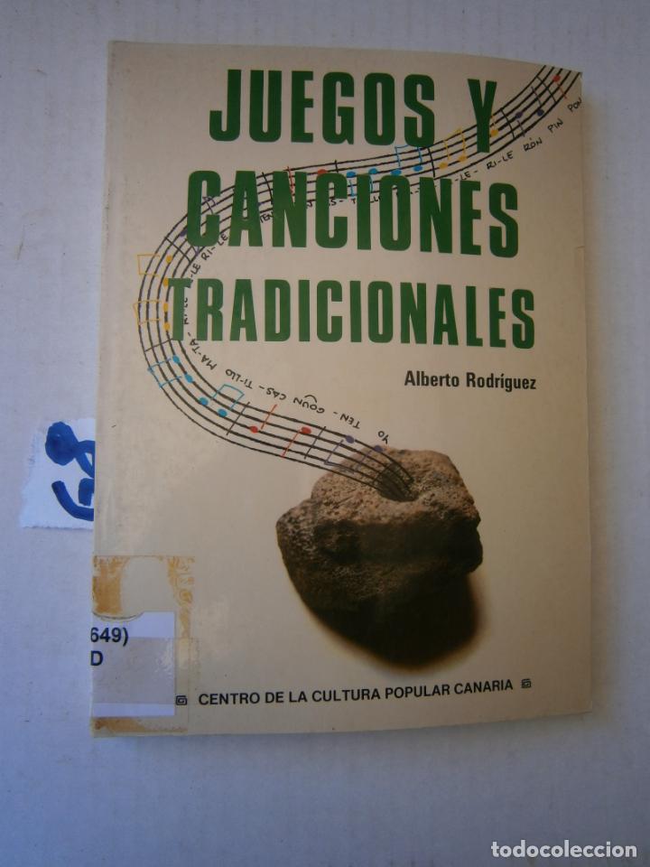 Libros de segunda mano: JUEGOS Y CANCIONES TRADICIONALES CANARIAS - Foto 1