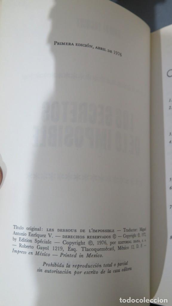 Libros de segunda mano: LOS SECRETOS DE LOS IMPOSIBLE. TOCQUET - Foto 2