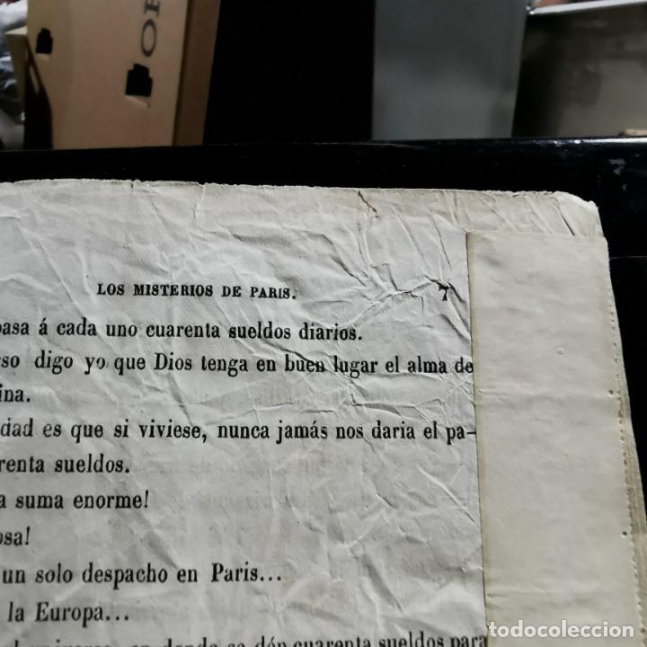 Libros de segunda mano: LIBRO - LOS MISTERIOS DE PARIS - EUGENIO SUE - TOMO 3 / 13.627 - Foto 3