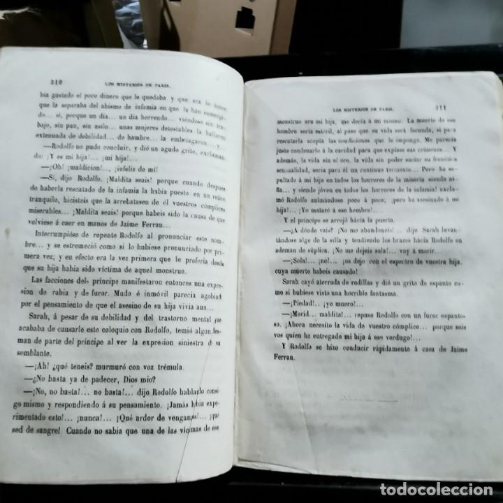 Libros de segunda mano: LIBRO - LOS MISTERIOS DE PARIS - EUGENIO SUE - TOMO 3 / 13.627 - Foto 4