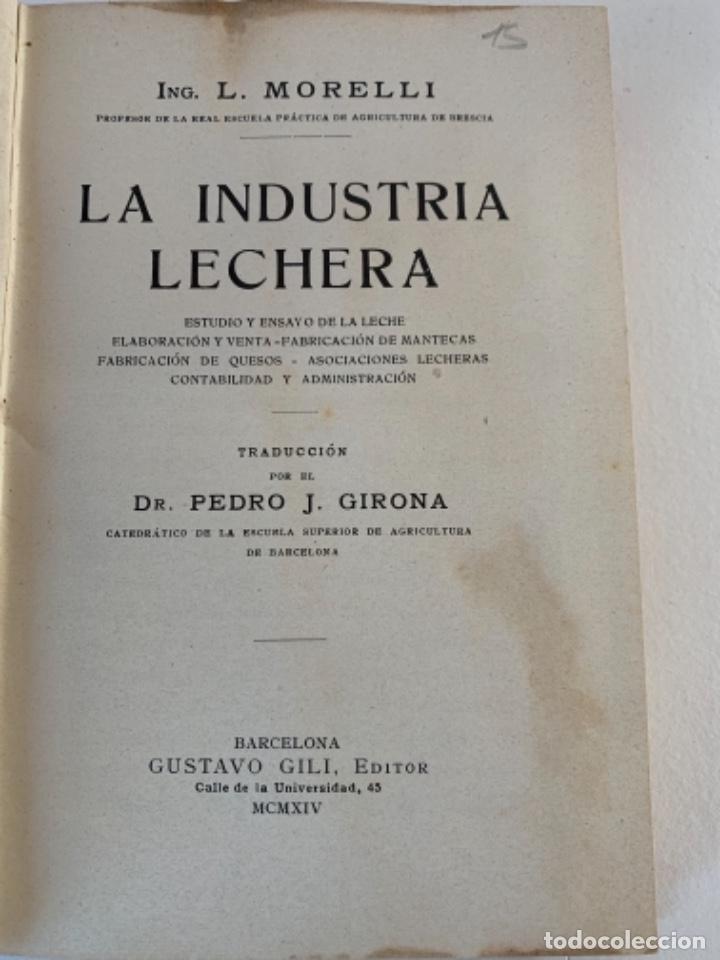 Libros de segunda mano: La industria lechera - Foto 7